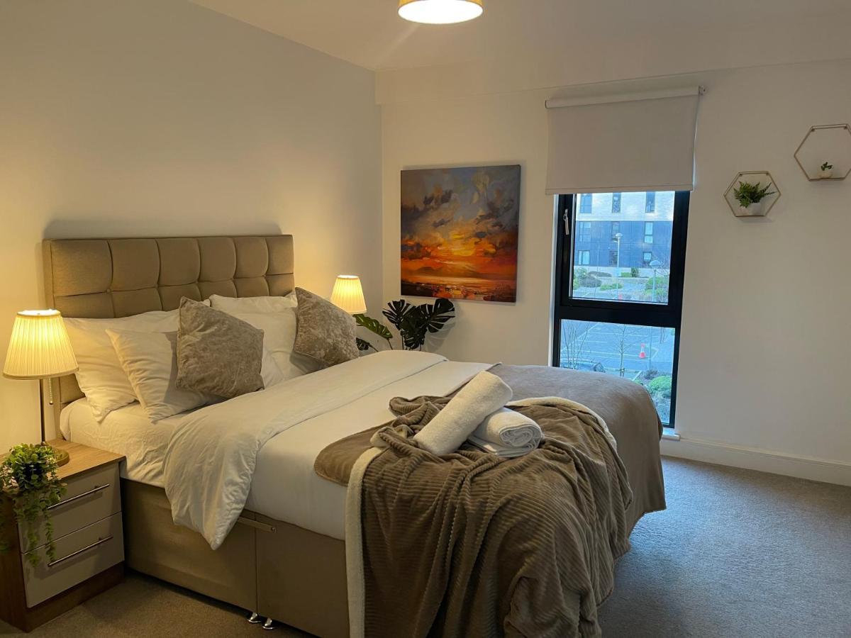 Modern Spacious 1 Bed Flat In Birmingham City Centre With Free Parking, Fast Free Wifi And Netflix 外观 照片